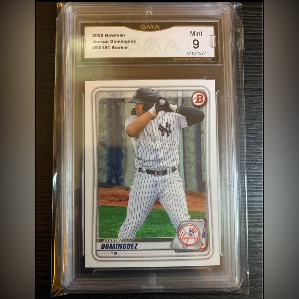 2020 Bowman Jasson Dominguez Rookie Card